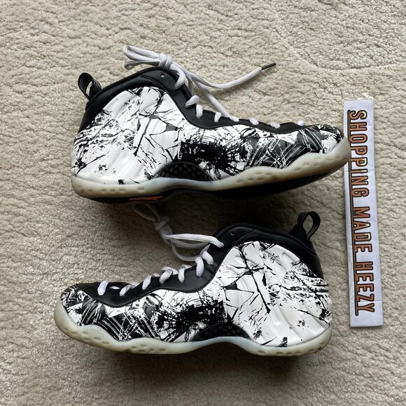 [US 10.5] NIKE AIR FOAMPOSITE ONE Shattered Backboard Shoes Black White main image 10